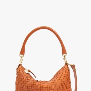 ISO Tan Tubular Shoulder strap for Clare v Petit Moyen